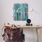 Stupell Industries Blue Wavy Arch Shapes 4pc Canvas Wall Art Set Design by Pippin Schupbach